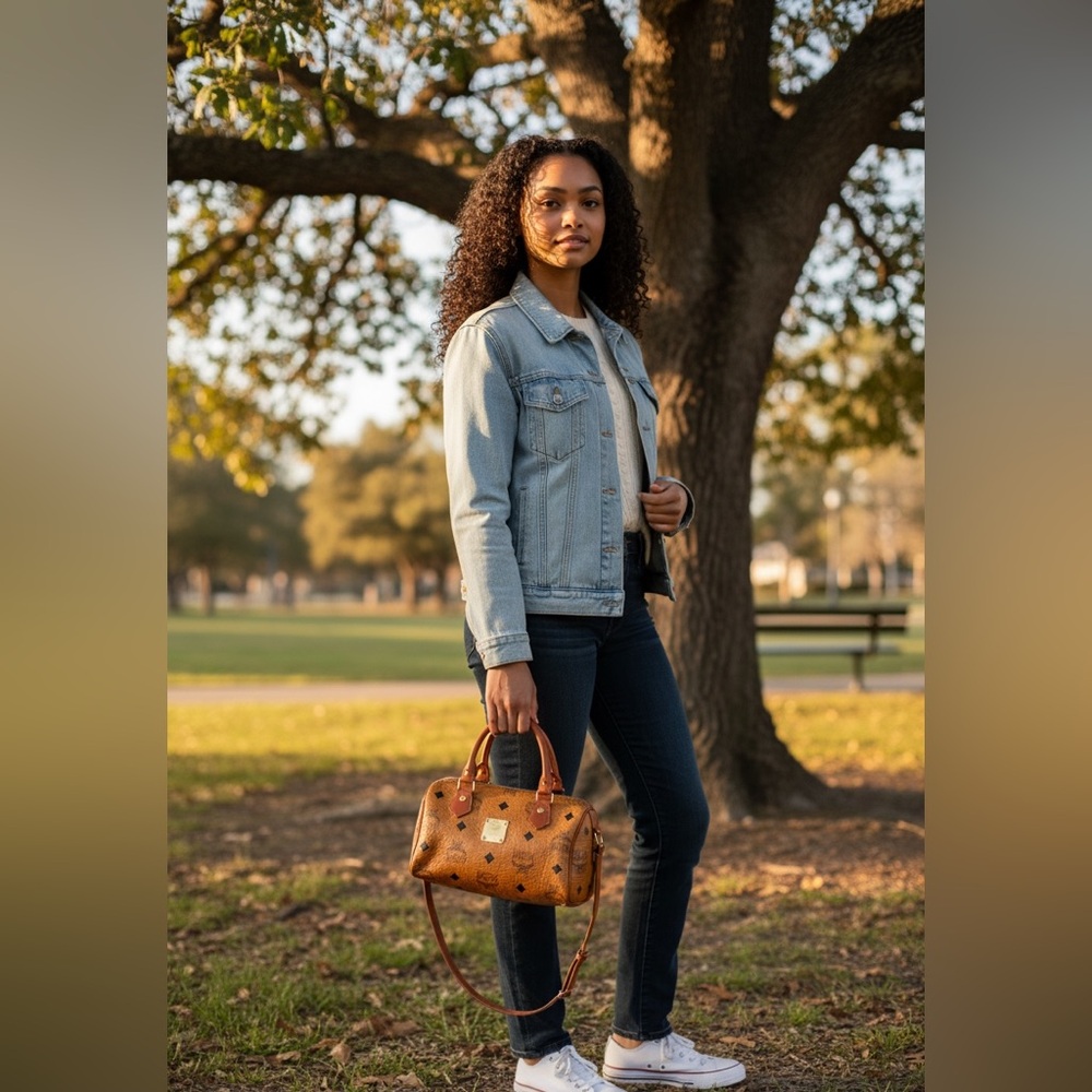 MCM Brown Leather Mini / Nano Handbag